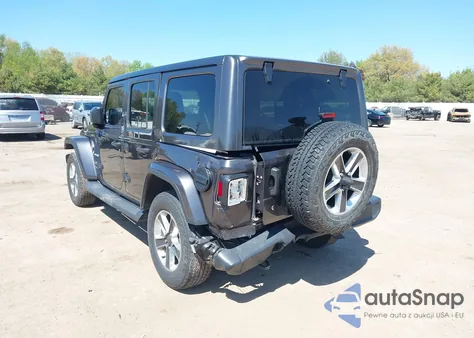 2018 Jeep Wrangler Unlimited Sahara 4X4 from USA, damaged, VIN 1C4HJXEG0JW166645